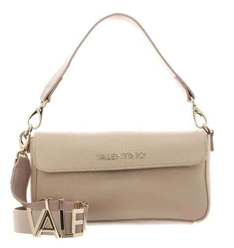 Valentino Bags Alexia Schultertasche - Damen in Beige - Elegante Schultertasche aus hochwertigem Lederimitat, ideal für stilvolle Auftritte. Praktisch und vielseitig für jeden Anlass.