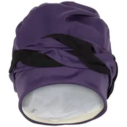 Fashy Badekappe Fashy - Badehaube Badekappe Bademode Damen Lila Schwarz 3493-55 lila|schwarz
