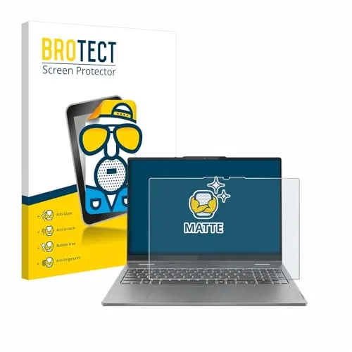 BROTECT Entspiegelungs-Schutzfolie für Lenovo IdeaPad 5 2-in-1 Gen 9 16" Matte Displayschutz-Folie, Anti-Reflex, Anti-Fingerprint
