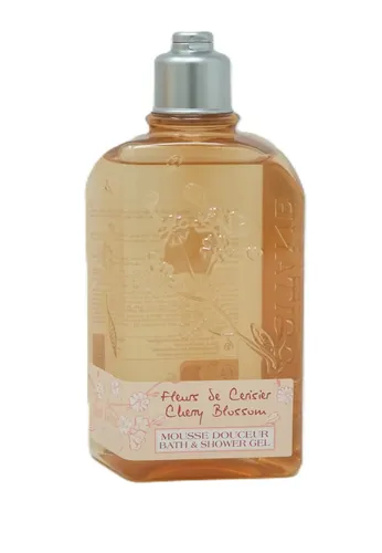L'Occitane Fleurs de Cerisier Kirschblüte Duschgel 250ml - Erleben Sie den zarten Duft der Kirschblüte mit diesem sanften Duschgel. Ideal für eine erfrischende Reinigung und tägliches Wohlbefinden.