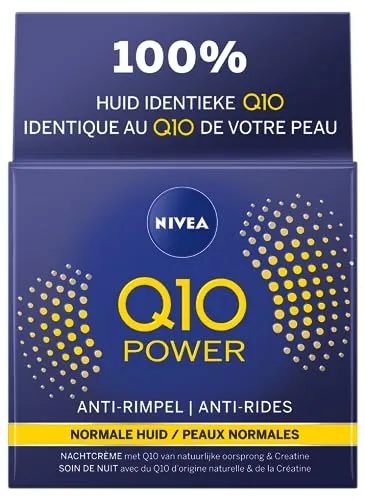 Nivea Anti-Falten Nachtcreme Q10plus, 50 ml