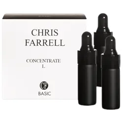 Chris Farrell Basic Concentrate L (3x4ml) - Pflanzliches Ergänzungsmittel Aloe Vera für empfindliche und strapazierte Haut. Beruhigt bei Sonnenbrand und Rötungen, ideal als Ganztagespflege für problematische Haut.