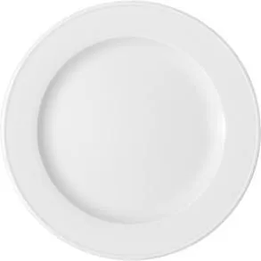 BAUSCHER Teller Bonn flach 25cm - Elegant und vielseitig - Flacher Teller Bonn von BAUSCHER, 25cm, weiß. Ideal für stilvolle Anlässe und täglichen Gebrauch, beständig und zeitlos im Design.