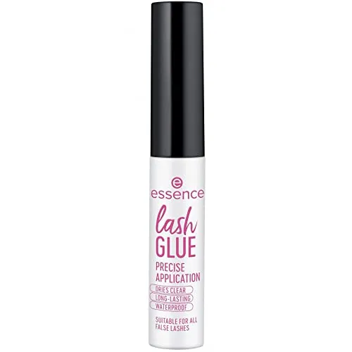 Essence Lash Glue für künstliche Wimpern, stark & transparent, 4,7 g - Hochwertiger Kleber für künstliche Wimpern, sorgt für einen zuverlässigen Halt und lässt sich leicht anwenden. Ideal für perfektes Make-up und besondere Anlässe.
