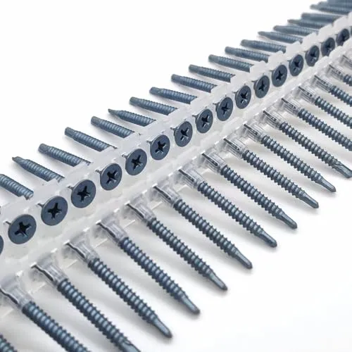 1.000 Magazinierte Schnellbauschrauben mit Bohrspitze 3,5 x 25 mm BLUEfast500 - Hochwertige 25 mm Schnellbauschrauben mit Bohrspitze für präzises Arbeiten. Ideal für den professionellen Einsatz und einfache Montage. Inhalt: 1.000 Stück.