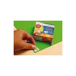HERMA Fotoecken Transparol Spenderbox 500 St 1383 weiß/glasklar