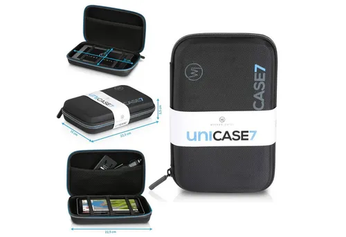 Wicked Chili Etui Tasche für Amazon Kindle Fire 5-7 Zoll, Tablet und Navi 17,3 cm (6,8 Zoll), Antishock Schutztasche für Kleingeräte (6 Zoll / 6,95 Zoll / 7 Zoll)