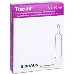 TRACUTIL Konzentrat z.Herst.einer Infusionslösung 5X10 ml