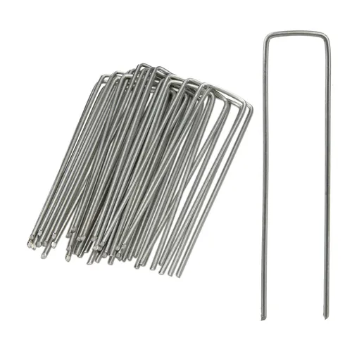 Bodenanker verzinkt 25er set Heringe für Zelt Unkrautvlies Befestigung 15 cm