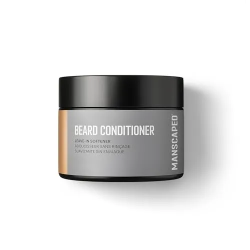 MANSCAPED® Beard Conditioner, Leave-in-Weichspüler mit pflegenden Ölen und Antioxidantien, Sheabutter, Eukalyptus, Lavendel, Kokosnussöl spendet Feuchtigkeit und stärkt, (118 ml)