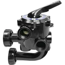 Astralpool 76149 Classic Plus 2 ́ ́ Mehrwegeventil Konfiguration 3 Ohne Filteranschluss Silber Silber One Size