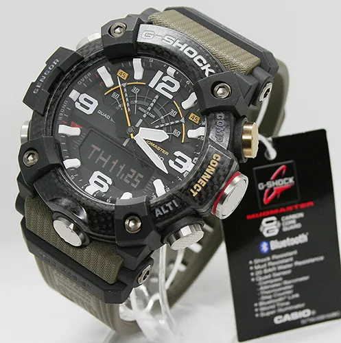 CASIO G-SHOCK Quarzuhr GG-B100-1A3ER - Armbanduhren für Herren, extrem robust und stoßfest, ideal für Outdoor-Abenteuer und sportliche Aktivitäten.
