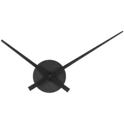 Karlsson Wanduhr Schwarz, Metall 44x44x5 cm – Stilvolle Wanddekoration - Elegante Karlsson Wanduhr in Schwarz aus robustem Metall. Mit einem Durchmesser von 44 cm ist sie ein echter Blickfang für jedes Zuhause.