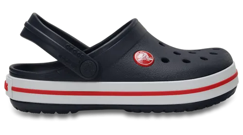 CROCS Kinder Clogs Crocband Clog K - Badeschuhe mit sportlichem Rennstreifen, aus leichtem Croslite Material für besten Tragekomfort und Halt bei jedem Abenteuer.