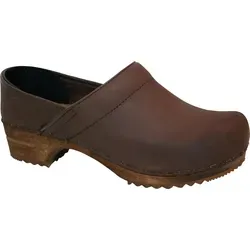 Sanita Clog Wood-Julie Closed für Damen - Antikbraun - 42 - Braun - 42