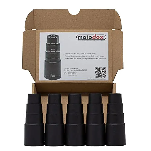 Staubsauger Adapter für Industriestaubsauger Werkstattsauger Durchmesser 21-35 mm Saugschlauch Reduzierstück Adapter zum Anschluss von Kreissäge Exzenterschleifer Stichsäge uvm