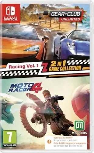 Gear.Club Unlimited - Nintendo Switch - Racing Spiel für Nintendo Switch, Boxversion mit Download-Key, bietet ein realistisches Fahrerlebnis in abwechslungsreichen Umgebungen.