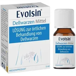 Evolsin Dellwarzen Mittel Lösung - Arzneimittel zur gezielten Behandlung von Dellwarzen, wirkt durch Auflösung infizierter Zellen und fördert die Heilung des Virus.
