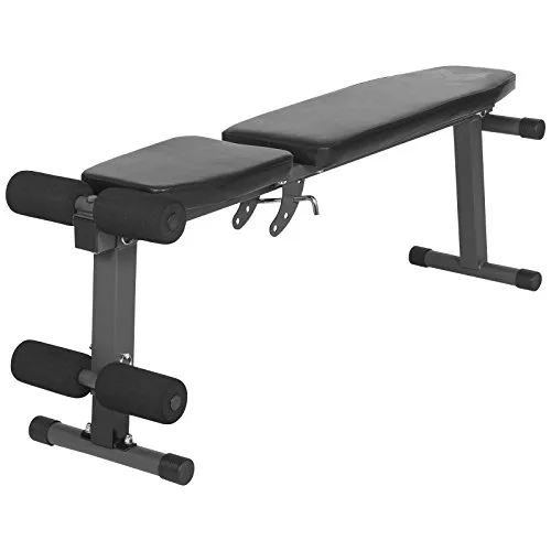 GYRONETICS® Hantelbank - Multifunktionale Trainingsbank für Fitness - Hantelbänke für Heim- und kommerzielle Nutzung, klappbar für platzsparende Lagerung, ideal für vielseitiges Training von Oberkörper und Beinen.