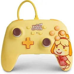 PowerA Isabelle Wired Controller für Nintendo Switch - Gelb - Erleben Sie Gaming auf einem neuen Level mit dem PowerA Isabelle Wired Controller für Nintendo Switch. Ergonomisches Design, zwei programmierbare Tasten und 3m Kabel für flexibles Spielen – ideal für lange Sessions!