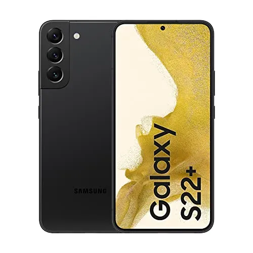 Samsung Galaxy S22+ S906 5G EU 128GB Phantom Black - Simlockfreies Handy mit 5G-Unterstützung und 128GB Speicher, ideal für schnelle Downloads und beeindruckende Fotos.