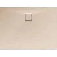 Schulte Duschwanne Steinstruktur 100 x 120 cm sand - Duschwanne mit eleganter Steinstruktur, rutschfest und ideal für moderne Badezimmer.