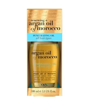 Ogx Argan Oil of Morocco Haaröl 100 ml - Hochwertiges Haaröl mit marokkanischem Arganöl für glänzendes und geschmeidiges Haar. Schützt vor Hitze und UV-Strahlen, ideal für alle Haartypen.