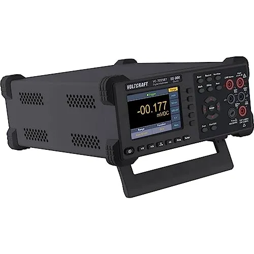 VOLTCRAFT VC-7055BT - Digital Tisch-Multimeter mit 55.000 Counts, hochauflösende Anzeige und schneller Datenerfassung bis 64 Messwerte/Sekunde