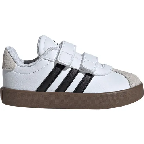 adidas VL Court 3.0 Infants - Unisex Kinder Sneaker - Baby Sneaker für Jungen mit regulärer Passform und praktischem Klettverschluss, ideal für einen bequemen Einstieg und optimalen Halt.