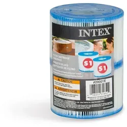 Intex Filterkartusche Typ S1 - 2er Pack für PureSpa und Whirlpool, optimale Filtration für frisches Wasser und einfache Reinigung