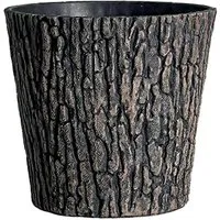 PROREGAL Blumentopf GDA Holz-Effekt 30 cm - Hochwertiger Blumentopf im Holz-Effekt, ideal für den Außenbereich. Robustes Material sorgt für Langlebigkeit und einfache Pflege. Perfekt für kreative Garten- und Balkonideen.