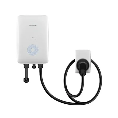 SUNGROW Wallbox 11 kWh AC EV AC011E-01 Ladestation Typ 2 Stecker 7m Ladekabel