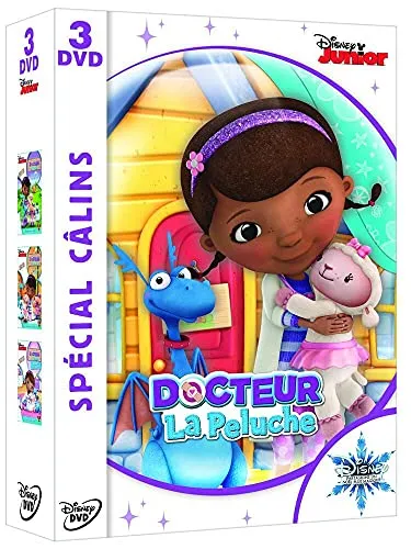 Coffret docteur la peluche : des bisous qui soignent tout ; c'est l'heure de l'examen ; un câlin et tout va bien [FR Import]