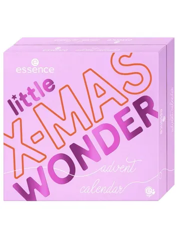 Essence Kosmetik-Adventskalender Little X-MAS WONDER 2025 - Adventskalender mit 24 Türchen, ideal für Kosmetikliebhaber, um sich jeden Tag auf eine neue Überraschung zu freuen.