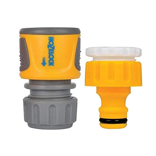 Hozelock Tricoflex 2071 0000 Mini Grundausstattung, Gelb, 16.7 x 8.9 x 3.8 cm