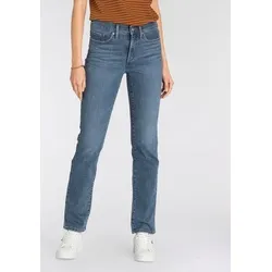 Levi's Damen 314 Shaping Straight Jeans, Lapis Gem - Figurschmeichelnde Passform - Jeans in der Kategorie Damenbekleidung mit zusätzlichem Stretchanteil für ganztägigen Tragekomfort, formt Kurven und verlängert die Beine.
