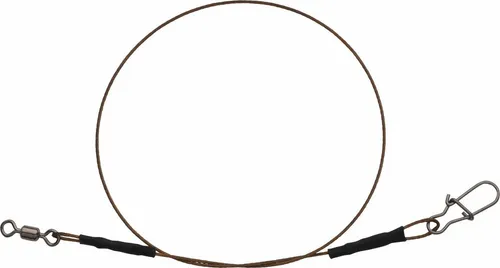 Berkley Fusion19 Steel Spin Leaders - 3 Stahlvorfächer, Länge / Tragkraft:25cm / 35lbs