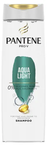 Pantene Pro-V Active Nutri Plex Aqua Light Shampoo 400 ml - Hochwertiges Haarshampoo von Pantene Pro-V, 400 ml, für gründliche Reinigung und intensive Feuchtigkeit. Ideal für geschmeidiges Haar und optimalen Pflegeeffekt.