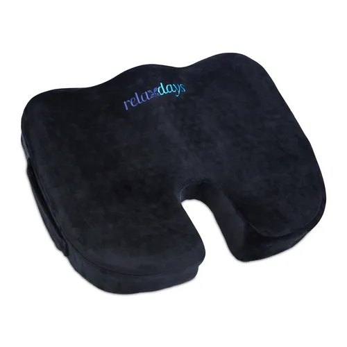 Ergonomisches Sitzkissen – Druckentlastendes Stuhlkissen - Kissen für optimalen Sitzkomfort, abnehmbar und waschbar, ideal gegen Druckstellen und für gesundes Sitzen.
