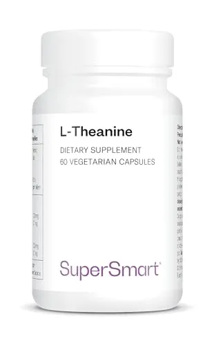 L-Theanine - Entspannung ohne Schläfrigkeit - Multivitaminpräparate & Mineralien, fördert die Konzentration und Stressbewältigung mit veganen, glutenfreien Kapseln aus grünem Tee.