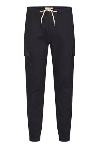 Blend BHSellini Herren Cargohose Lange Hose mit Stretch, Größe:36/32, Farbe:Black (70155)