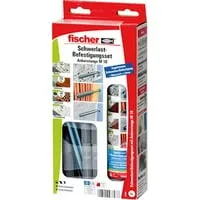 fischer Schwerlast-Befestigungsset 300 T - Befestigungssystem für Innenbereich, optimale Sicherheit für schwere Lasten in Beton und Mauerwerk