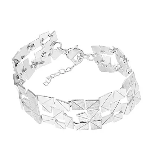 Heideman Armband Partis Damen - Elegantes Edelstahlarmband - Armbänder für Damen: Aus hochwertigem, hautverträglichem Edelstahl, verstellbar und ideal kombinierbar mit dem Partis Schmuckset – ein stilvoller Blickfang für jeden Anlass!