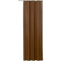 tectake® Falttür mit Schiebegriff und Magnetverschluss, 80 x 203 cm - Türsicherungen: Platzsparende und zuschneidbare PVC Falttür, ideal für Küchen und Nischen, wasserbeständig und perfekt für verschiedene Räume.