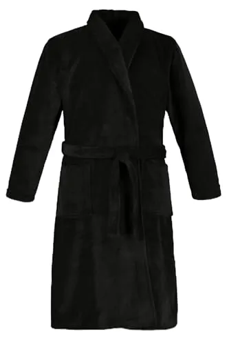 JP 1880 Herren Bademantel in großen Größen - Bademäntel für Herren, komfortable Mikrofaser mit Bindegürtel und großen Taschen, ideal für Sport, Freizeit und Sauna, erhältlich bis 8XL.