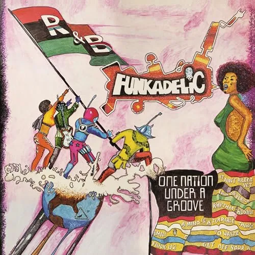 2xLP Funkadelic One Nation Under a Groove RED & GREEN VINYL / OBI NEW OVP