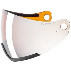 uvex hlmt 300 visor ess Ersatzvisier - Skihelme & Snowboardhelme, 100% Schutz vor UVA-, UVB- und UVC-Strahlung mit Antifog-Beschichtung für klare Sicht beim Skifahren.