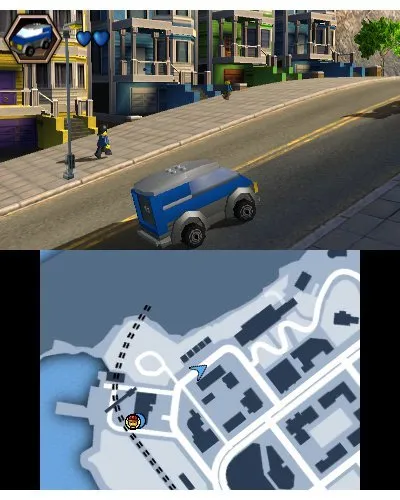LEGO City Undercover: The Chase Begins - Action-Adventure-Spiel für Nintendo 3DS, in dem du als Chase McCain Gangsterjagd machst und über 70 Minifiguren sammelst. Erlebe spannende Missionen und nutze verschiedene Verkleidungen für spezielle Fähigkeiten!