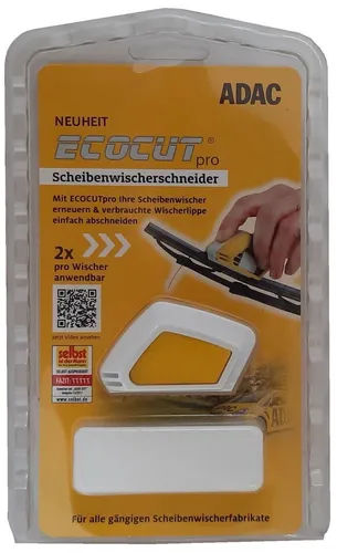 ADAC ECOCUT PRO Scheibenwischerschneider Weiß Wischerblätter erneuern