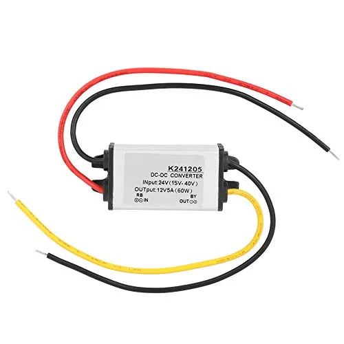 DEWIN Netzteil Spannungswandler,Abwärtswandler DC-DC Wandler 24V auf 12V Hohe Effizienz Abwärtsversorgung 5A
